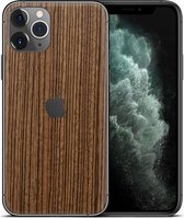 dskinz Telefoonsticker Back Skin for Apple iPhone 11 Pro Max Zebra Wood