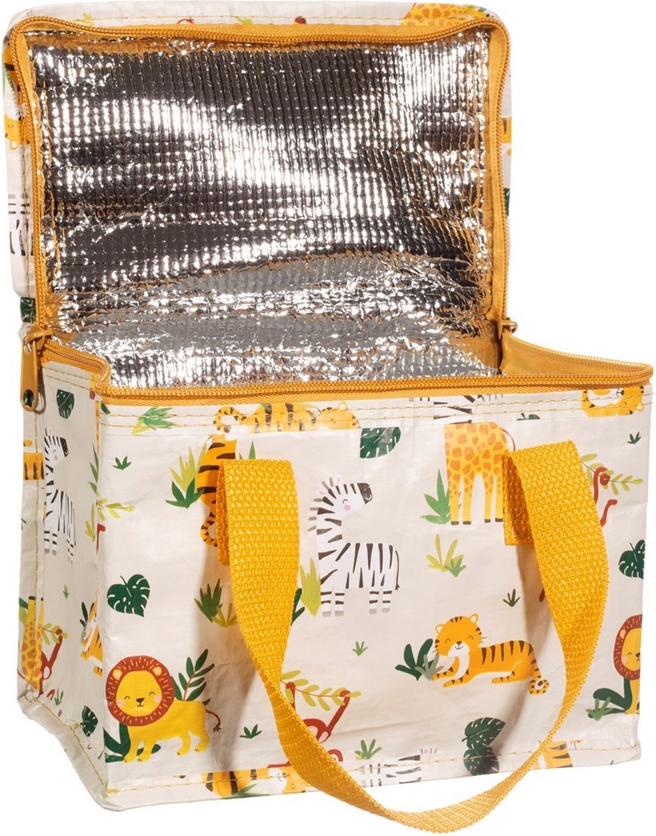 Wild safari koeltas met dieren - Sass & Belle