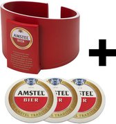Amstel Bier Viltjes houder Met 1 Rol Amstel Bier Viltjes 100 Stuks