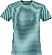 Blue Seven heren shirt 302714 groen/blauw - XXL