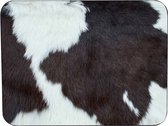 Muismat Koeienvacht Rubber - Hoge kwaliteit foto van koeienvacht - Muismat gedrukt op polyester - 25 x 19 cm - Muismat met foto - 5mm dik - heerlijk voor op kantoor
