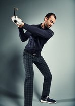 Golfbroek Alberto Rookie Revolutional print - Maat 102