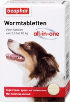 - BEA WORMTABL HOND 2,5-40KG 4TBL