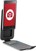 Cellularline FLAPUNIAG1XK 4.2'' Flip case Zwart mobiele telefoon behuizingen