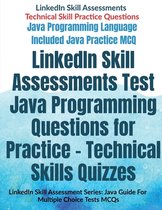 LinkedIn Skill Assessments Test Java Programming Questions for Practice - Technical Skills Quizzes: LinkedIn Skill Assessment Series
