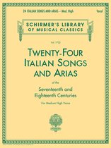 24 Italian Songs & Arias - Medium High Voice (Book only)