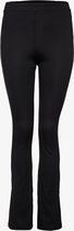 TwoDay dames flared rib broek - Zwart - Maat M