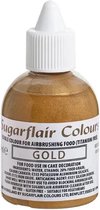 Sugarflair - Airbrush Kleurstof - Goud - 60ml