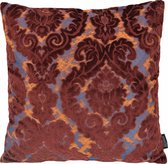 Barok Velvet Wijnrood Kussenhoes | Velvet/Polyester | 45 x 45 cm