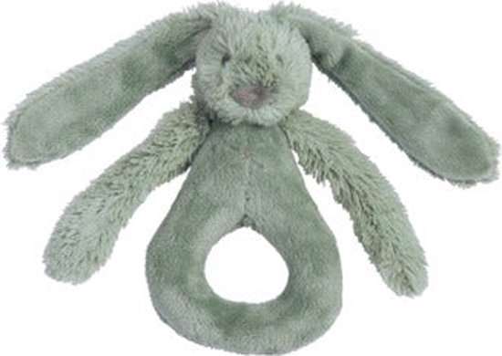Happy Horse Konijn Richie Rammelaar - Beige - Baby cadeau van Happy Horse — afbeelding 4