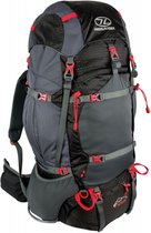 LuxuryLiving - Highlander rugzak - Trek rugzak - Travel Backpack - 70 x 42 cm - 85 liter - Nylon - Zwart