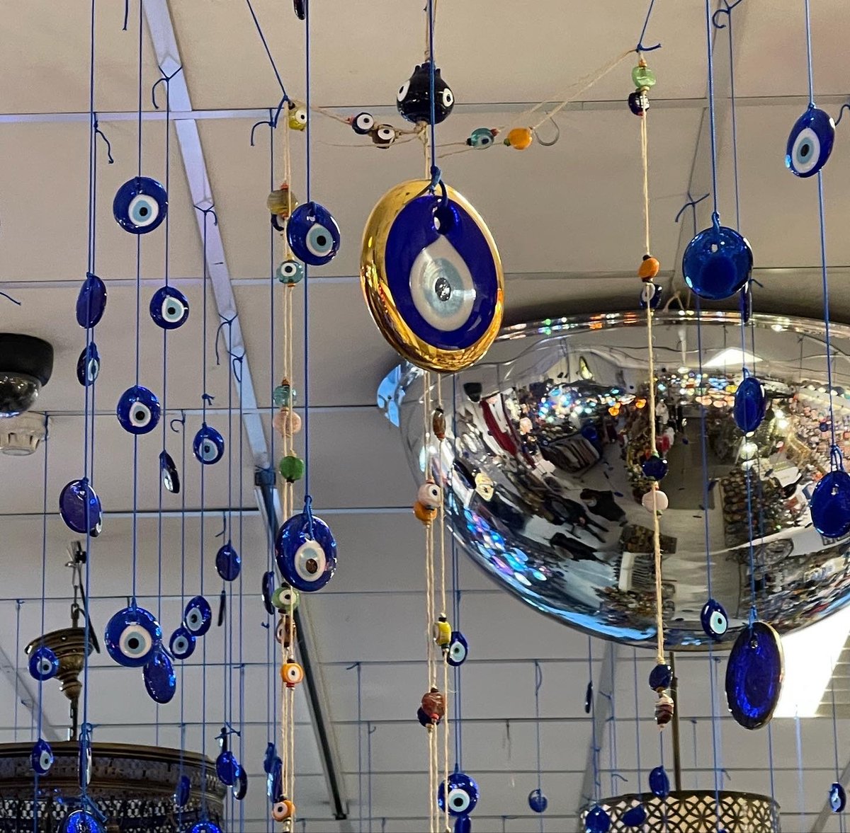 thumbnail: UTMACH 20 Stuks Nazar Boncuk Kralen - 3 Cm Blauw Boze Oog Parels Voor Sieraden En Armbanden