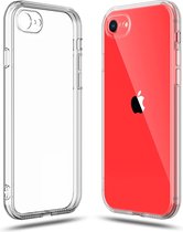 iPhone SE 2020 Hoesje Transparant - iPhone 8 Hoesje Transparant - iPhone 7 Hoesje Transparant - Apple iPhone 7/8/SE 2020 Siliconen Hoesje Doorzichtig - Case Clear
