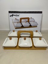 Almina - Serveer Bakjes -  Snack Borrel 6 stuks