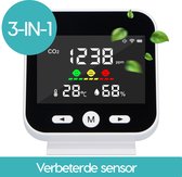 CO2 Meter - Hygrometer - Temperatuurmeter - Alarm - Monitor