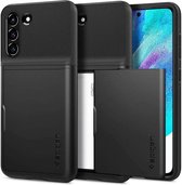 Spigen - Samsung Galaxy S21 FE - Slim Armor CS Hoesje - Zwart