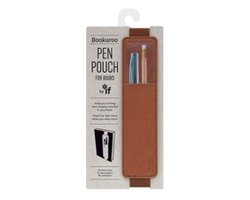 Bookaroo Pen Pouch - Brown