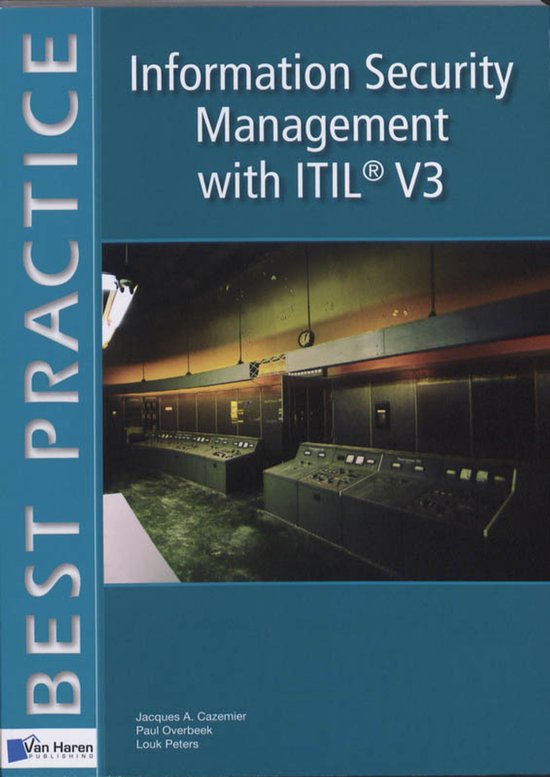 Best practice - Information Security Management with ITIL V3 - cover