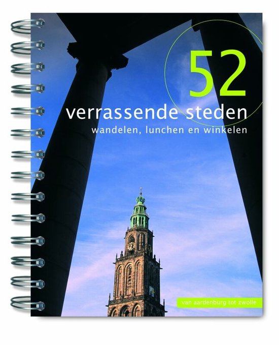 Cover van het boek '52 verrassende steden' van E. Brik