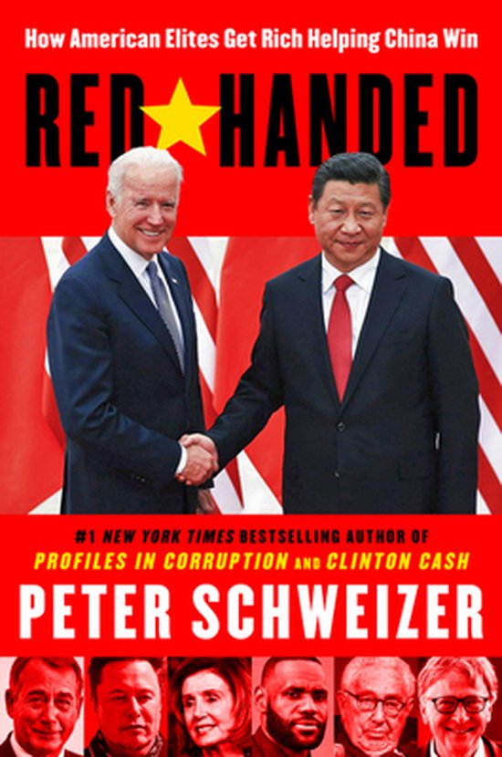 Boek cover Red-Handed van Peter Schweizer (Hardcover)