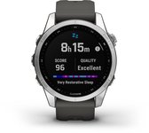 Garmin fenix 7S Multisport Smartwatch - Geavanceerde GPS Tracker - Multisport - 10ATM Waterdicht - Graphite