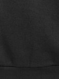 Détail du bas du sweatshirt STØRVIK noir.