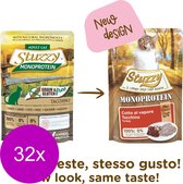 Stuzzy Cat No Grain Pouch 85 g - Kattenvoer - 32 x Kalkoen Graan&Glutenvrij