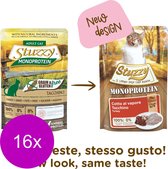 Stuzzy Cat No Grain Pouch 85 g - Kattenvoer - 16 x Kalkoen Graan&Glutenvrij