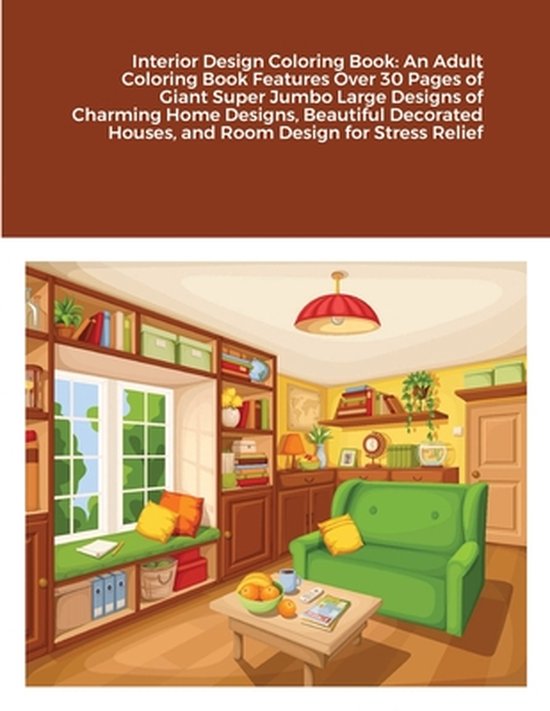 Interior Design Coloring Book, Beatrice Harrison 9781716760044