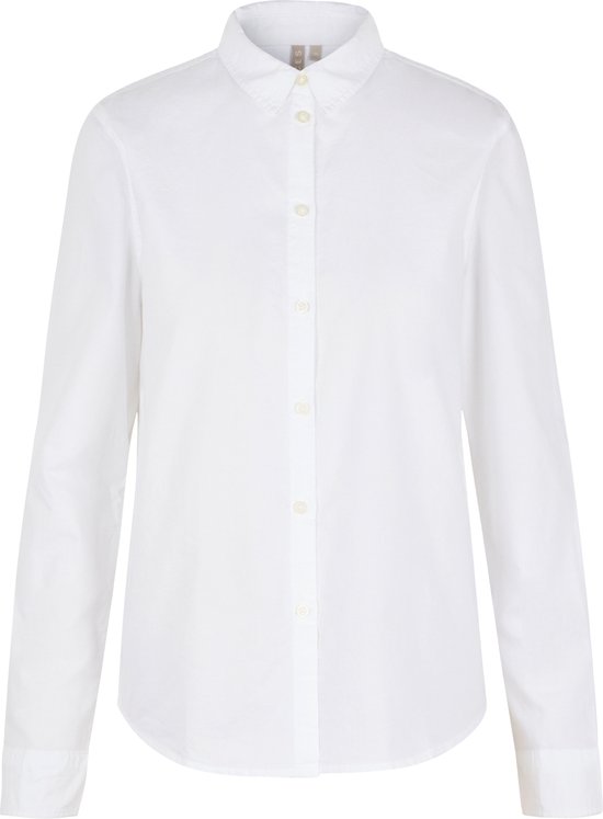 Pieces Dames 17087952 Irena ls oxfort shirt NOOS Bright white Blouse