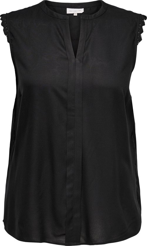 ONLY CARMAKOMA CARMUMI SL TOP WVN NOOS Haut Femme - Taille 46