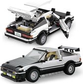 REPEAK Modelbouw Drift Auto - Modelauto - Drift Auto - Bouwen - Hobby - Decoratie - Sportauto’s - 1234 bouwstenen