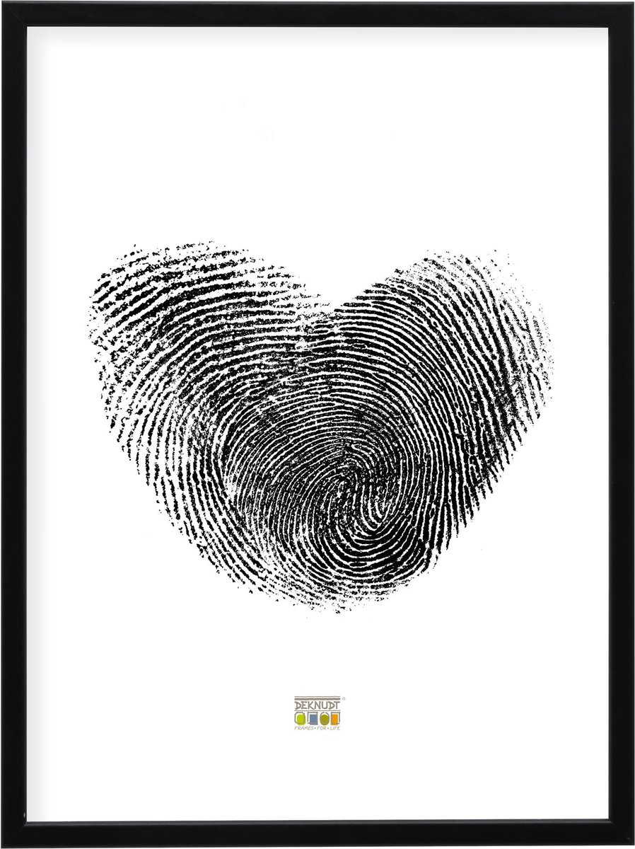 Deknudt Frames fotolijst S41JL2 - zwart - hout - voor foto: 30x45 cm