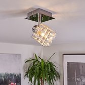 Belanian - 1-delige Rechthoekige Plafondlamp - Muurlamp - Industriële lamp - LED lamp - Vintage lamp - Hanglamp - Zilver - design lamp - sfeerlamp