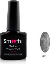 Smoothnails - Reflect - Gellak - Reflectieve Zilver Glitter