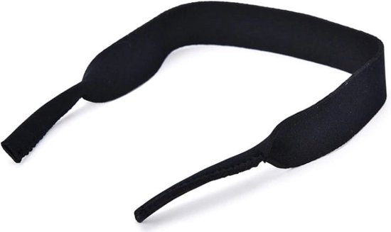 Eyezoo® - Brillenkoord - Brilband - Sport - Watersport - Neopreen - Zwart - Zonnebril Touwtjes - Bril Touwtjes