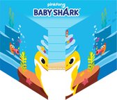 8 uitnodigingen met envelop Baby Shark