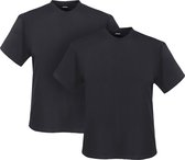 Adamo T-shirt ronde hals Marlon antraciet 2-pack (Maat: 6XL)