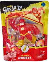 Heroes of Goo Jit Zu DC Comics The Flash Super Stretch + Marvel Sticker | Superhelden Speelgoed Speelpop | Actiefiguur voor kinderen jongens meisjes | Squishies Squishy Stretch Twist | Goo Ji