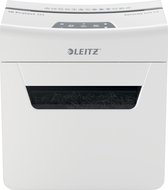 Leitz IQ Protect Premium 3M Ultrastille Papierversnipperaar  P-5 Micro Voor Thuis/Thuiswerkplek - Invoer tot 3 Vellen - Wit