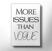 Vogue - Canvas Schilderij - More issues - Museum Kwaliteit - 60x90