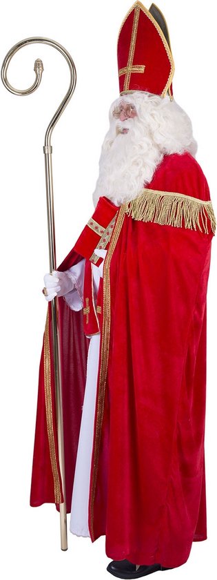 desinfecteren Discrimineren schudden Sinterklaas Kostuum | Weldoener Sint Nicolaas | Man | One Size | Sinterklaas  |... | bol.com