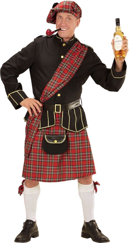 Costume de thème de pays | Tartan Fella écossais | Homme | Moyen | Costume  de carnaval... | bol
