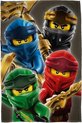 Afbeelding van het spelletje Lego Fleece Deken Ninjago - Kinderen