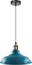 Retro industriële vintage metalen glanzende hangende plafondlamp schaduw hanglamp