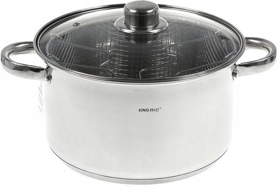 Kinghoff 1630 - Friteuse traditionnelle - profonde - 5,5 litres