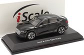 iScale 1/43 Audi e-tron Sportback - 2020, Zwart