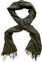 Premium kwaliteit dames sjaal / Wintersjaal / lange sjaal - Leger Groen