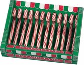 candy - canes - rood/wit - 60 stuks in 5 doosjes van 12 zuurstokken - hamlet - candy canes - kerstboomhangers