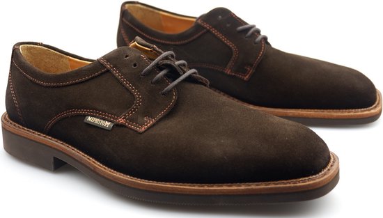 Chaussures à lacets pour hommes Mephisto - Marron - Taille 40,5